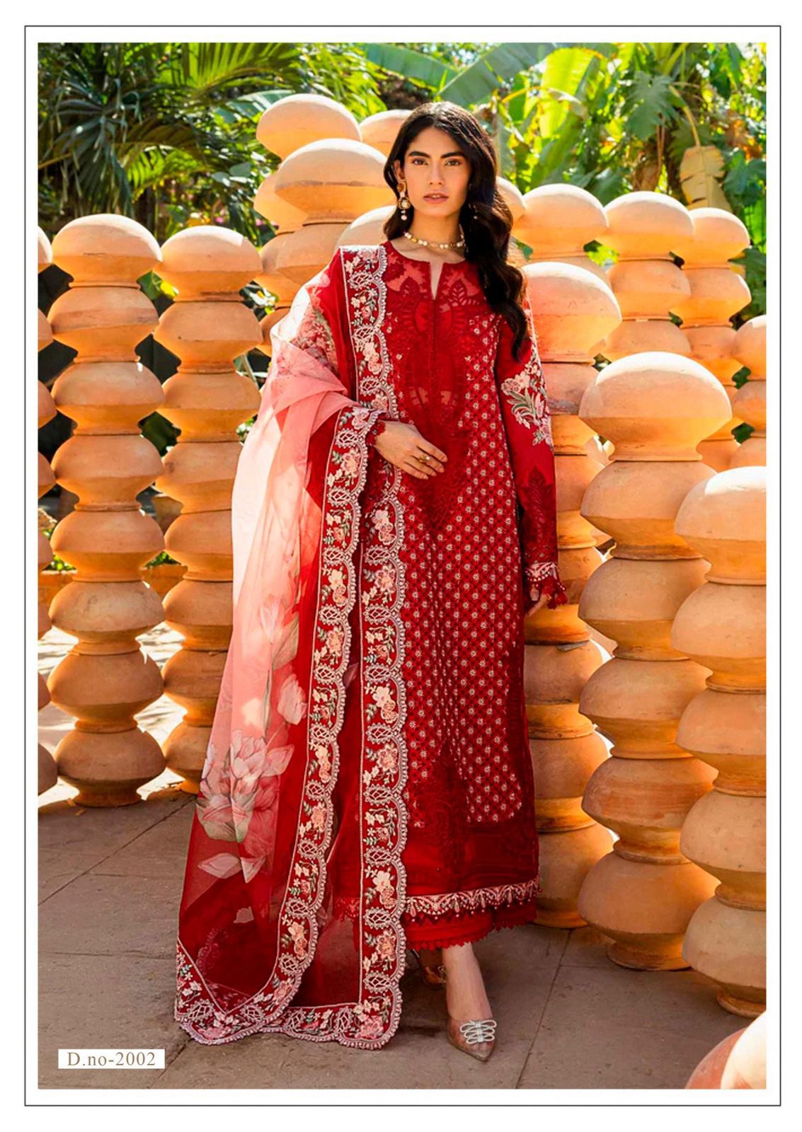 Noor Ahmed Vol 2 Exculsive Heavy Lawn Series Jade Designer Cotton Karachi Salwar Suits Exporter Ahmedabad