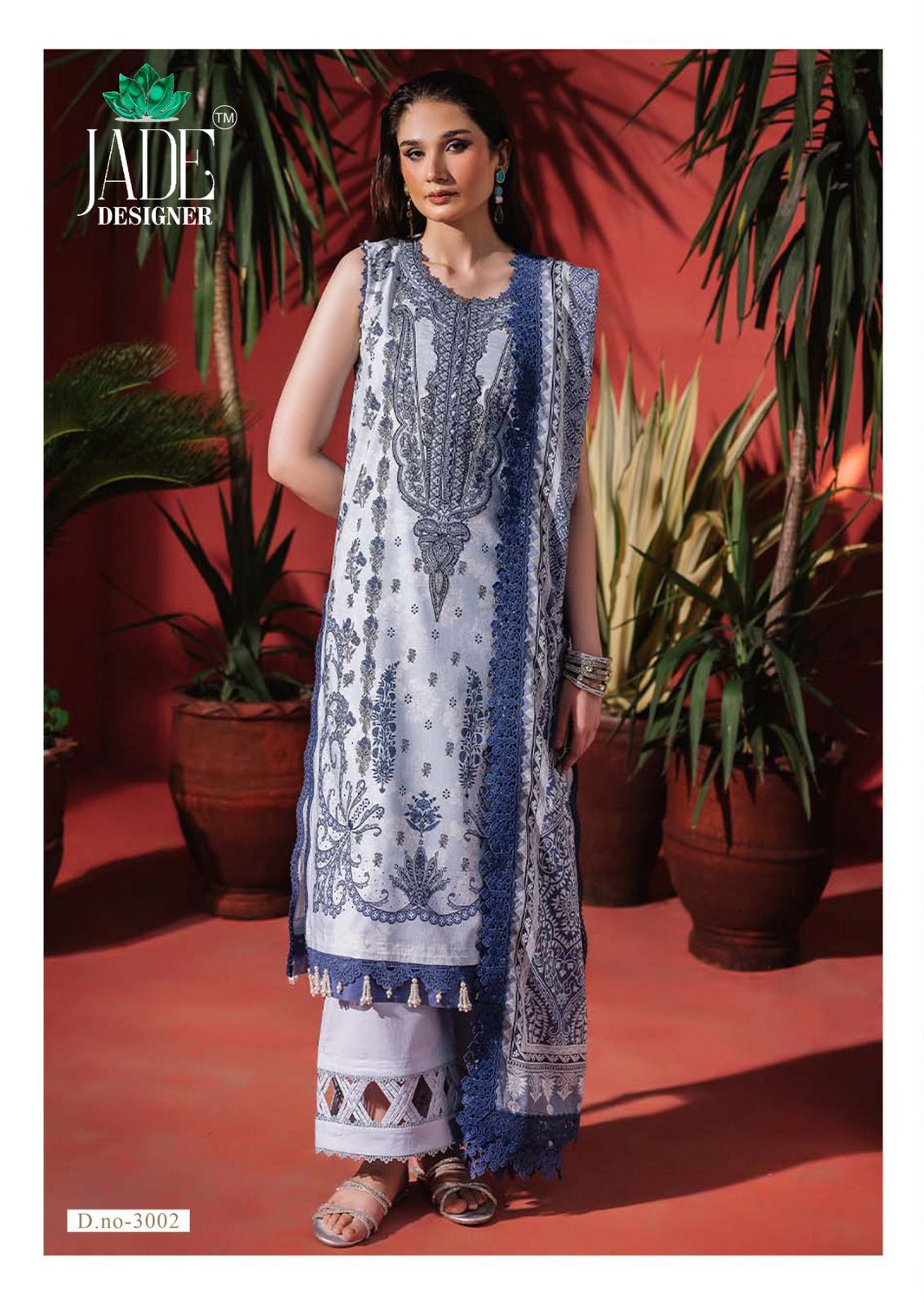 Noor Ahmed Vol 3 Exculsive Heavy Lawn Series Jade Designer Cotton Karachi Salwar Suits Exporter Gujarat