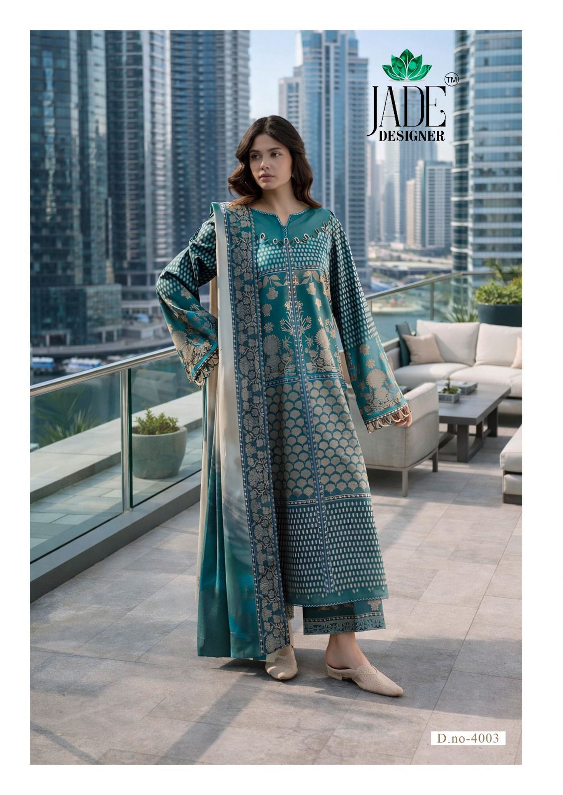 Noor Ahmed Vol 4 Jade Designer Lawn Cotton Karachi Salwar Suits Wholesaler India