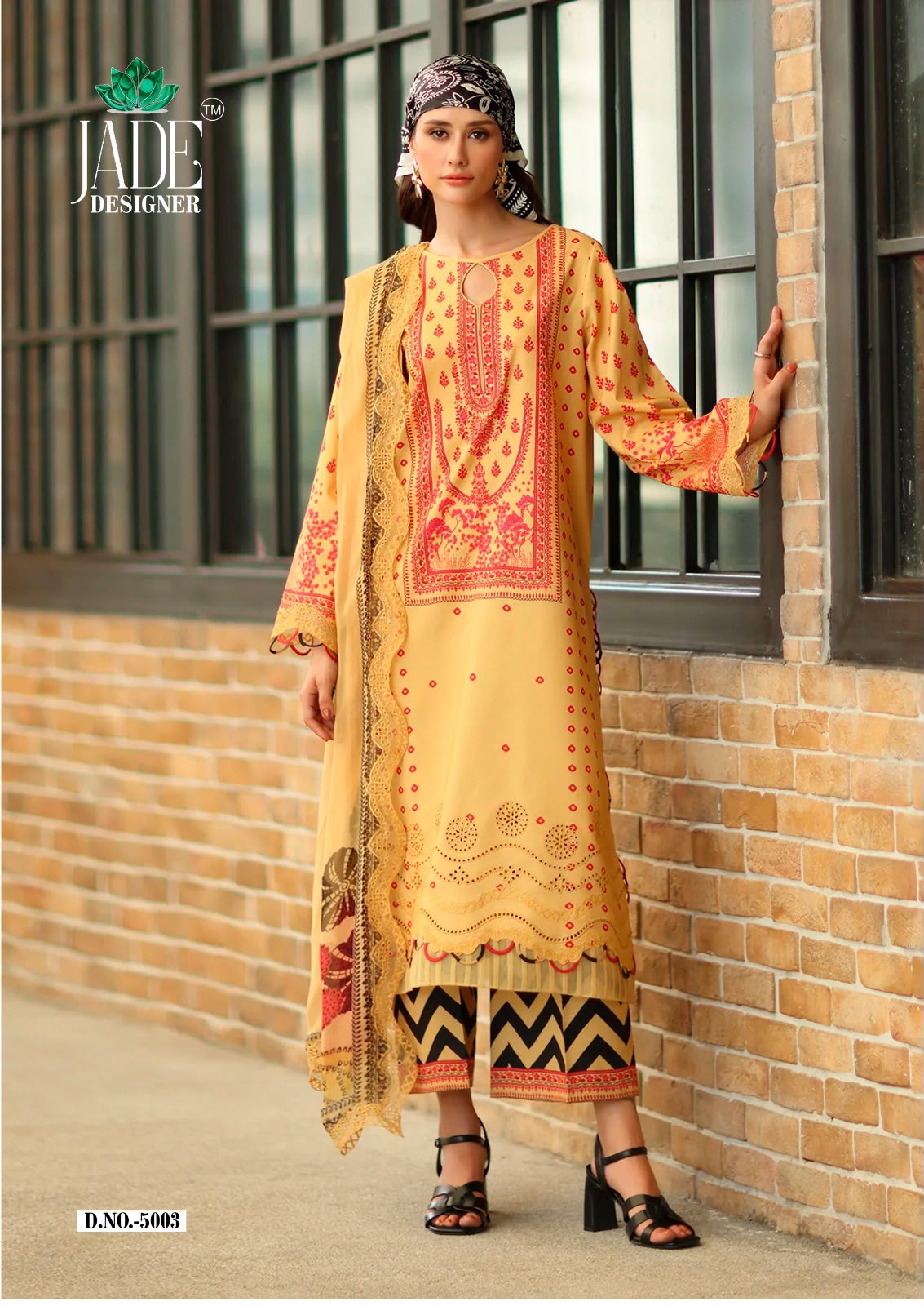 Noor Ahmed Vol 5 Jade Designer Lawn Cotton Karachi Salwar Suits Manufacturer