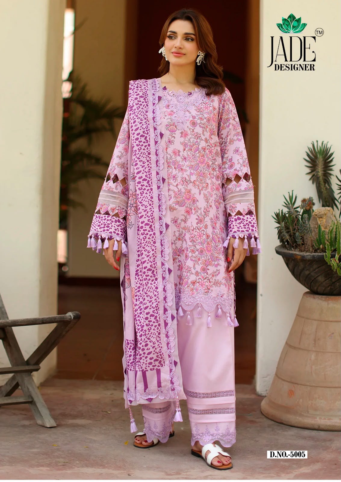 Noor Ahmed Vol 5 Jade Designer Lawn Cotton Karachi Salwar Suits Manufacturer