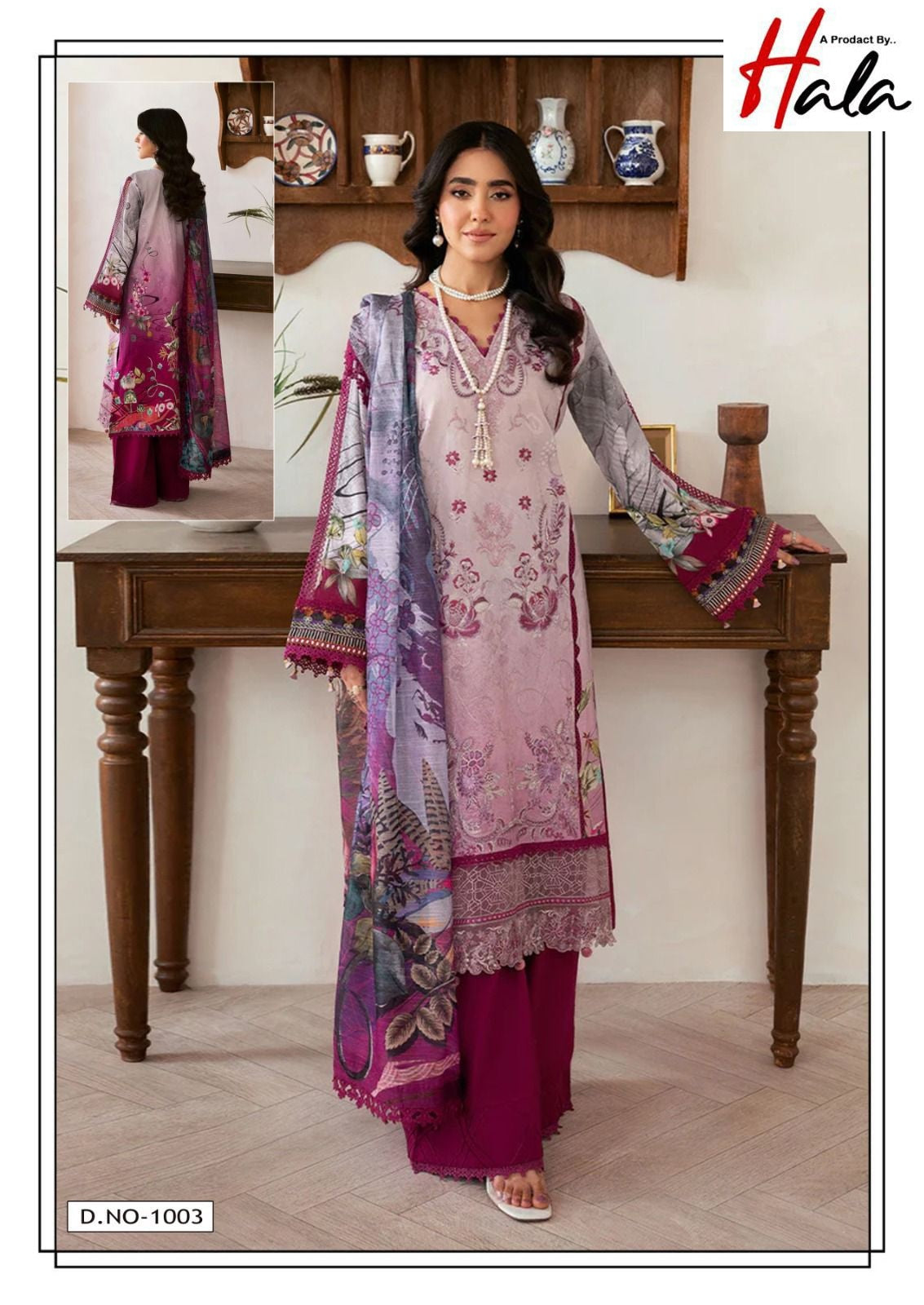 noor bano vol 1 luxury heavy cotton collection hala karachi readymade suits exporter india