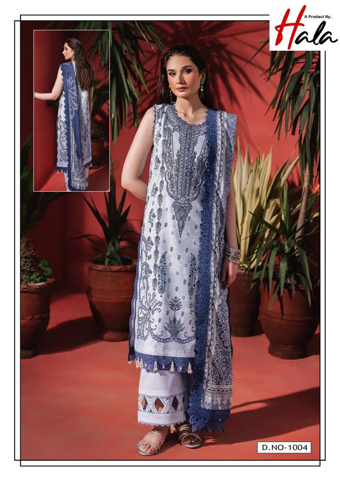 Noor Bano Vol 1 Luxury Heavy Cotton Collection Hala Karachi Salwar Suits Wholesaler India