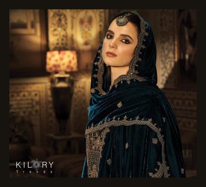 Noor E Dariya Kilory Velvet Suits Wholesale Price