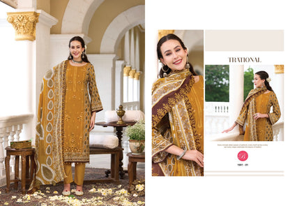 Noor E Ishq Belliza Designer Studio Pure Cotton Karachi Salwar Suits Wholesale