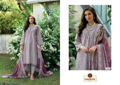 Noor E Khass Haniya Print Cotton Karachi Salwar Suits Wholesale Price