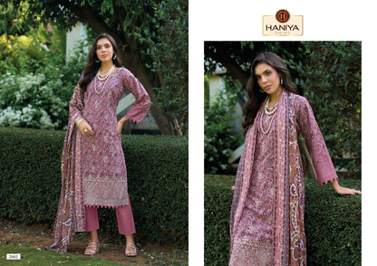 Noor E Khass Haniya Print Cotton Karachi Salwar Suits Wholesale Price
