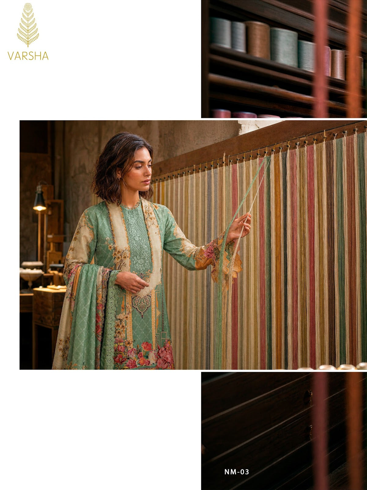 Noor E Mohabbat Chapter 2 Varshaa Viscose Muslin Pant Style Suits Wholesaler India