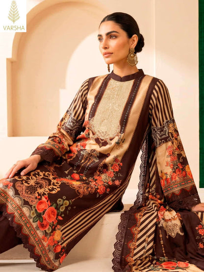 Noor E Mohabbat Chapter 3 Varshaa Viscose Muslin Pakistani Salwar Suits Exporter Gujarat
