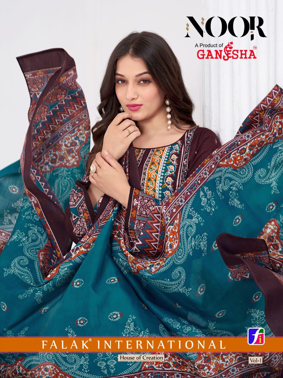 Noor Ganesha Karachi Salwar Suits Wholesaler Ahmedabad