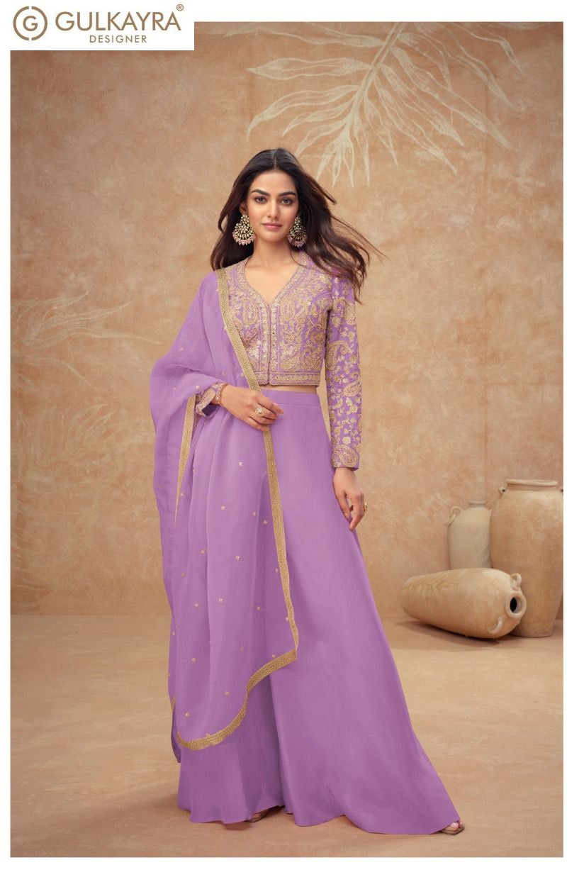 Noor Gulkayra Designer Silk Indo Western Pair Manufacturer