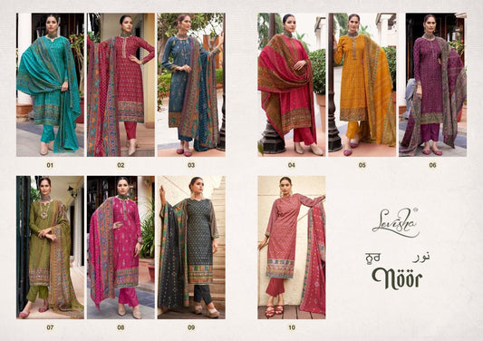 Noor Levisha Pure Muslin Pant Style Suits Supplier