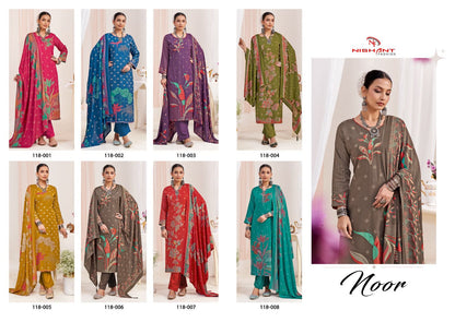Noor Nishant Fashion Pashmina Suits Exporter India