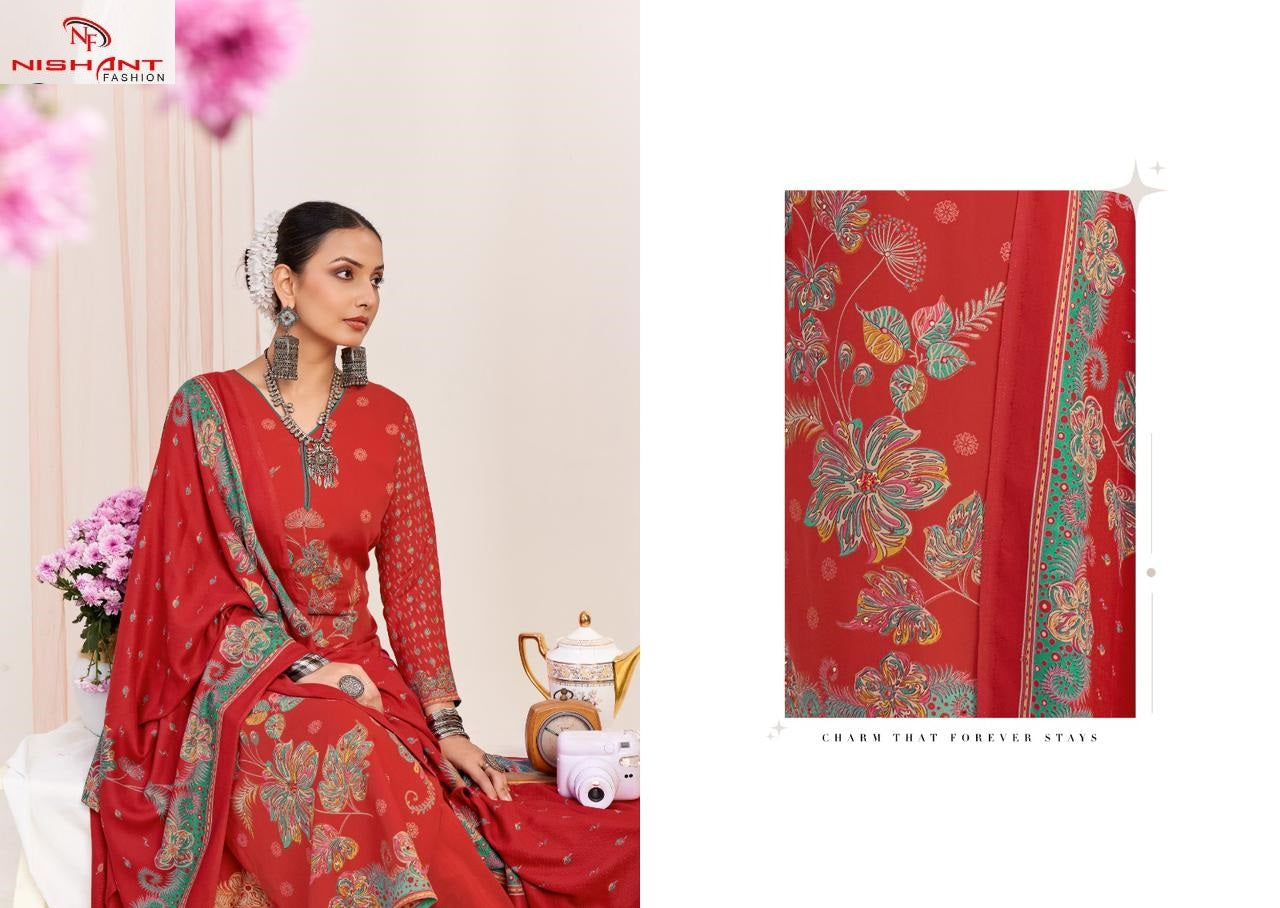 Noor Nishant Fashion Pashmina Suits Exporter India