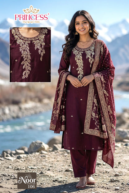 Noor Princess Creation Vertigan Readymade Pant Style Suits Wholesale