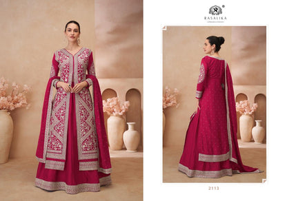Noor Rasalika Chinon Silk Readymade Suits Wholesaler India