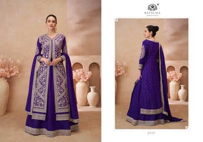 Noor Rasalika Chinon Silk Readymade Suits Wholesaler India