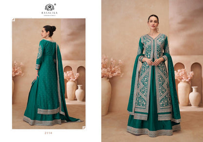Noor Rasalika Chinon Silk Readymade Suits Wholesaler India