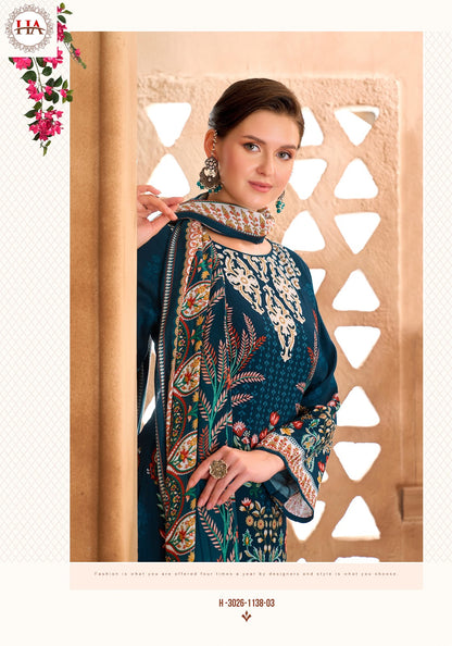 Noor Street Harshit Fashion Viscose Reyon Karachi Salwar Suits Wholesaler India
