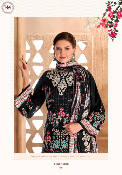 Noor Street Harshit Fashion Viscose Reyon Karachi Salwar Suits Wholesaler India