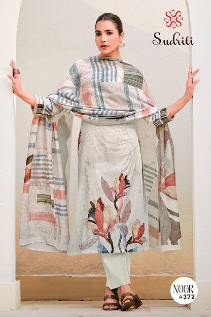 Noor Sudriti Sahiba Cotton Lawn Pant Style Suits Wholesale Price