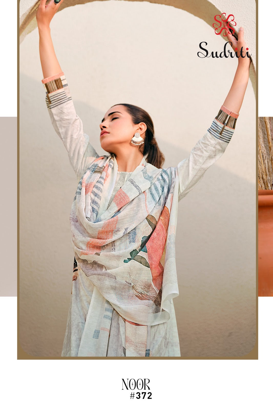 Noor Sudriti Sahiba Cotton Lawn Pant Style Suits Wholesale Price