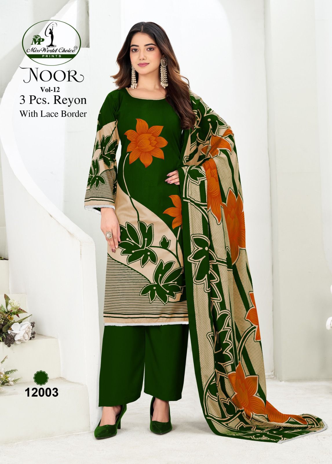 Noor Vol 12 Miss World Choice Rayon Plazzo Style Suits Manufacturer Gujarat