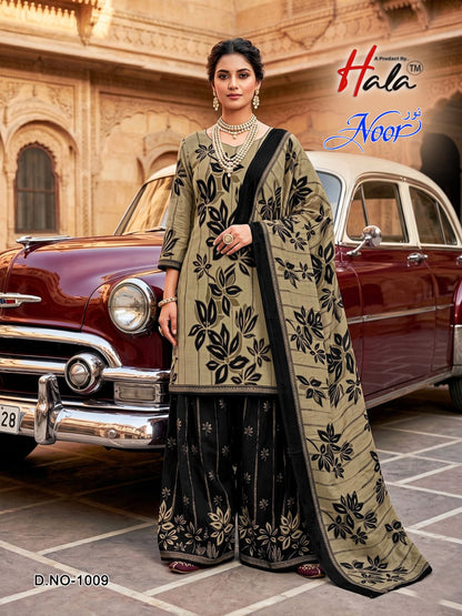 Noor Vol 1 Hala Cotton Karachi Salwar Suits Wholesaler