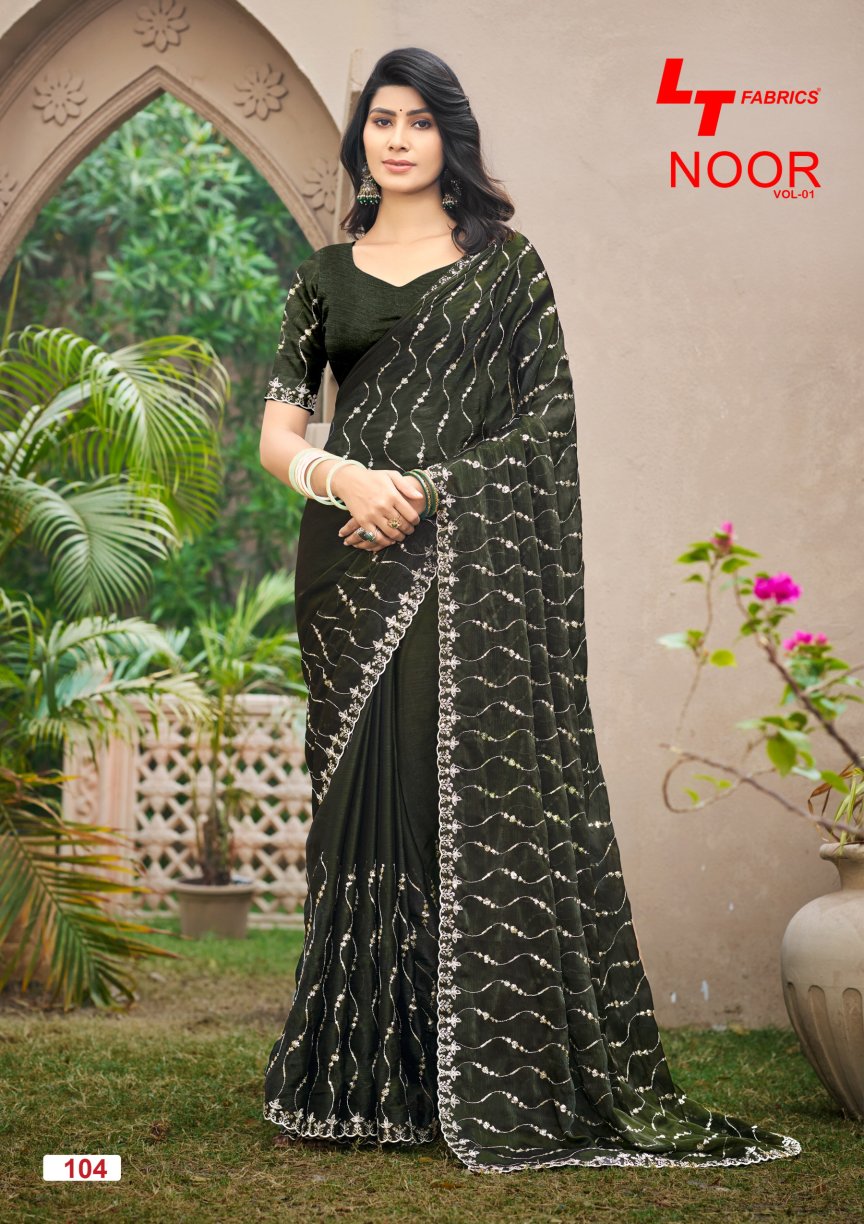 Noor Vol 1 Lt Fabrics Fendy Sarees Wholesaler Ahmedabad