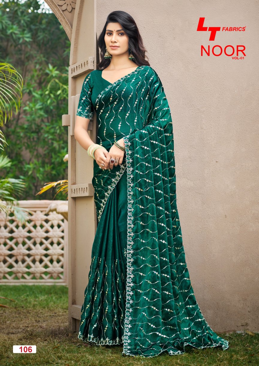 Noor Vol 1 Lt Fabrics Fendy Sarees Wholesaler Ahmedabad