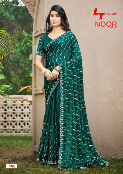 Noor Vol 1 Lt Fabrics Fendy Sarees Wholesaler Ahmedabad