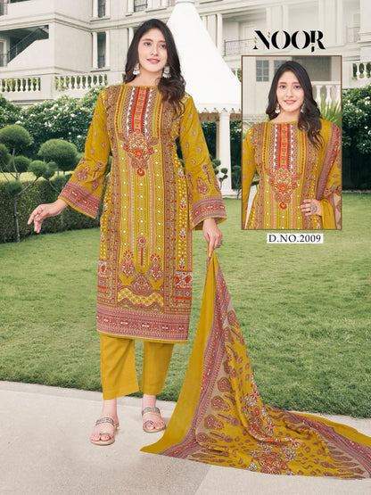Noor Vol 2 Ganesha Cotton Karachi Salwar Suits Wholesale Rate