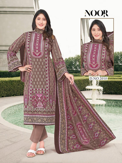 Noor Vol 2 Ganesha Cotton Karachi Salwar Suits Wholesale Rate