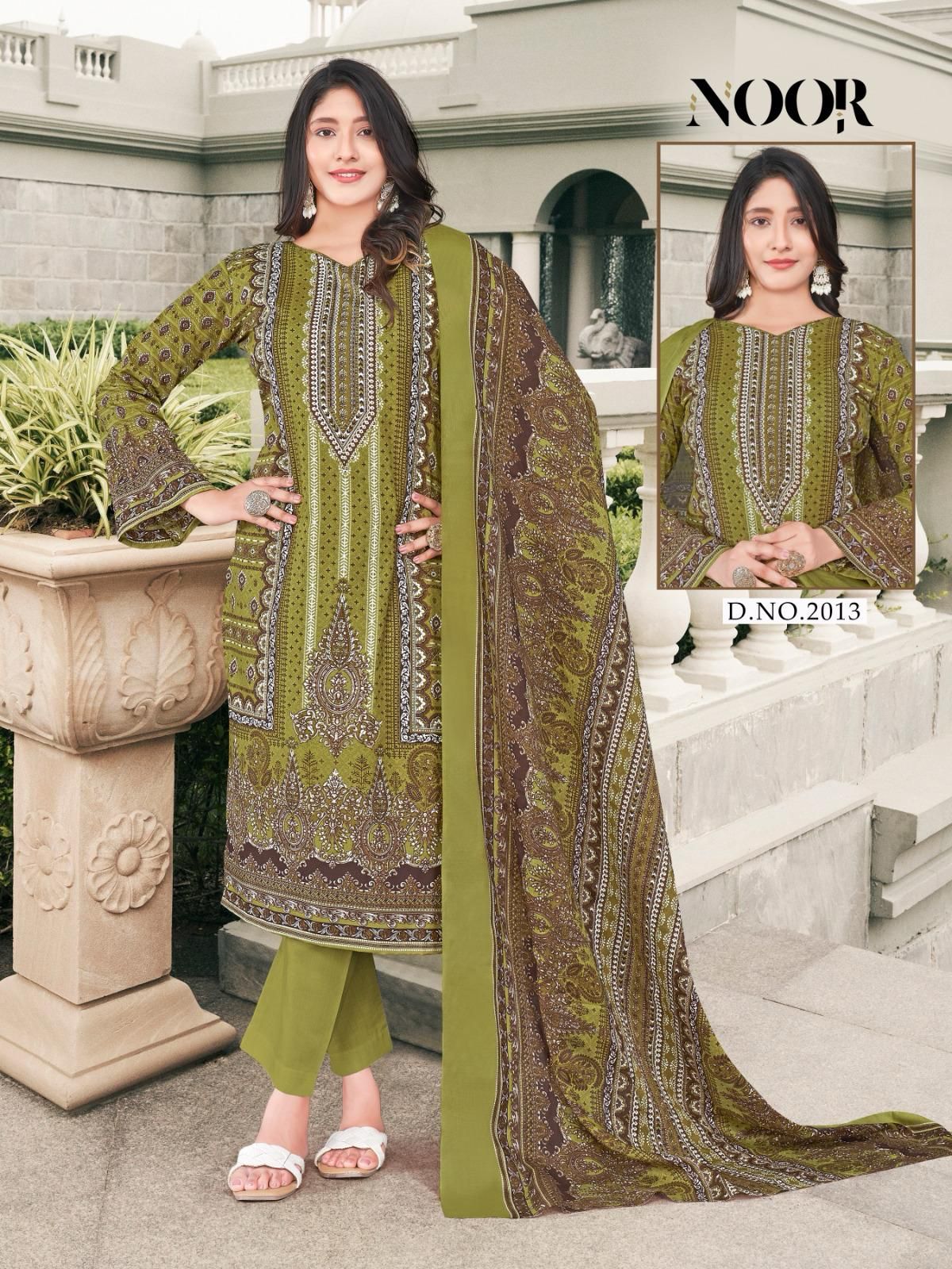 Noor Vol 2 Ganesha Cotton Karachi Salwar Suits Wholesale Rate