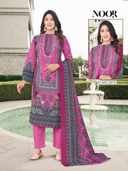 Noor Vol 2 Ganesha Cotton Karachi Salwar Suits Wholesale Rate
