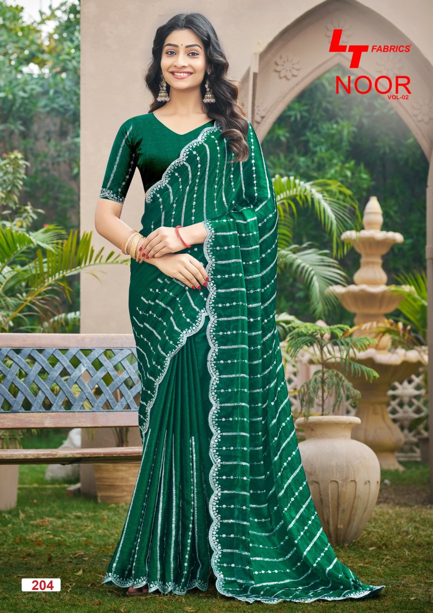 Noor Vol 2 Lt Fabrics Fendy Sarees Supplier Ahmedabad