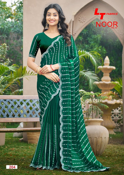 Noor Vol 2 Lt Fabrics Fendy Sarees Supplier Ahmedabad