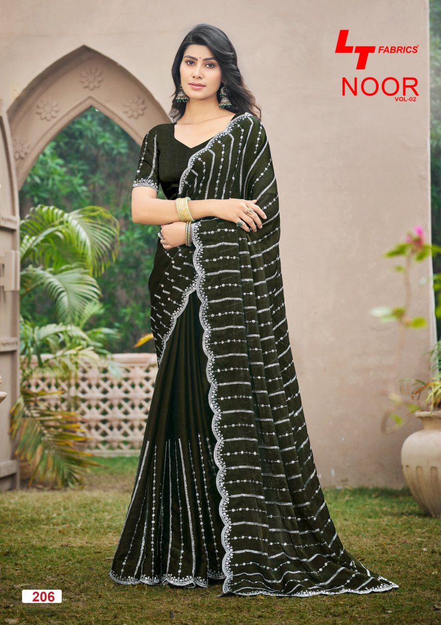 Noor Vol 2 Lt Fabrics Fendy Sarees Supplier Ahmedabad