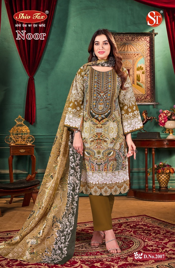 Noor Vol 2 Shiv Tex Cotton Karachi Salwar Suits Wholesaler Ahmedabad