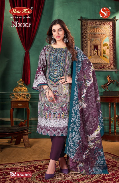 Noor Vol 2 Shiv Tex Cotton Karachi Salwar Suits Wholesaler Ahmedabad