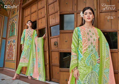 Noor Zulfat Designer Cotton Karachi Salwar Suits Exporter Gujarat