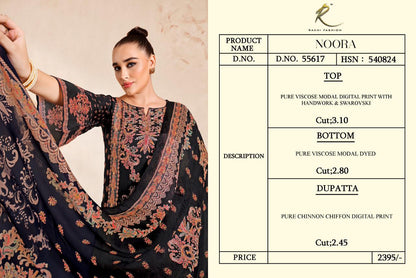 Noora Rakhi Fashion Viscose Modal Pant Style Suits Exporter