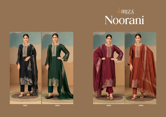 Noorani Ibiza Banglori Silk Pant Style Suits Supplier Gujarat