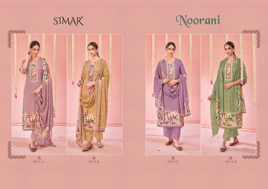Noorani Simar Pant Style Suits Manufacturer Ahmedabad