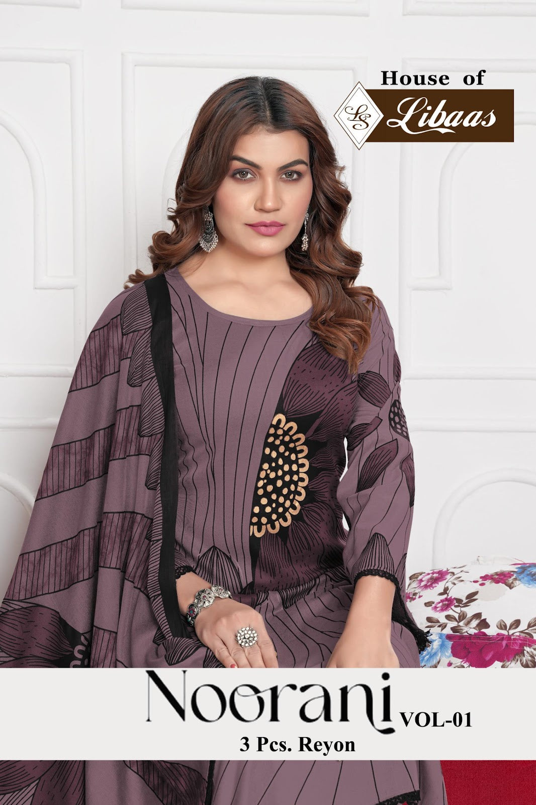 Noorani Vol 1 House Of Libaas Rayon Pant Style Suits Manufacturer India