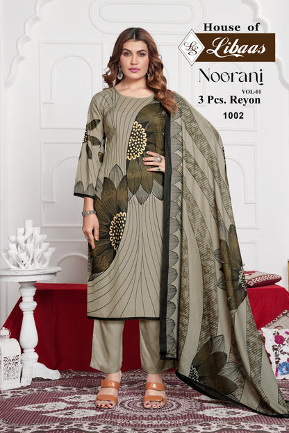Noorani Vol 1 House Of Libaas Rayon Pant Style Suits Manufacturer India