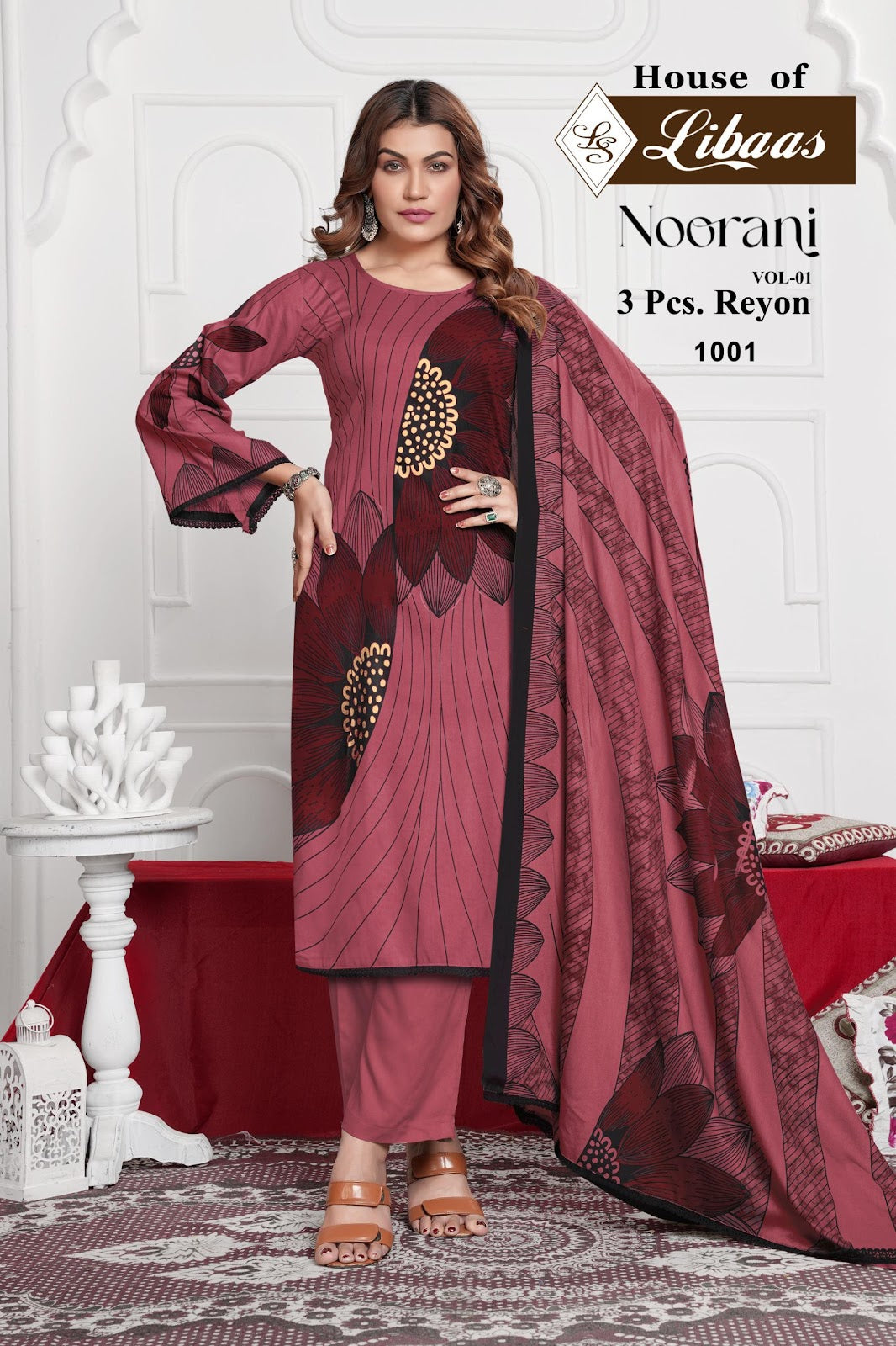 Noorani Vol 1 House Of Libaas Rayon Pant Style Suits Manufacturer India