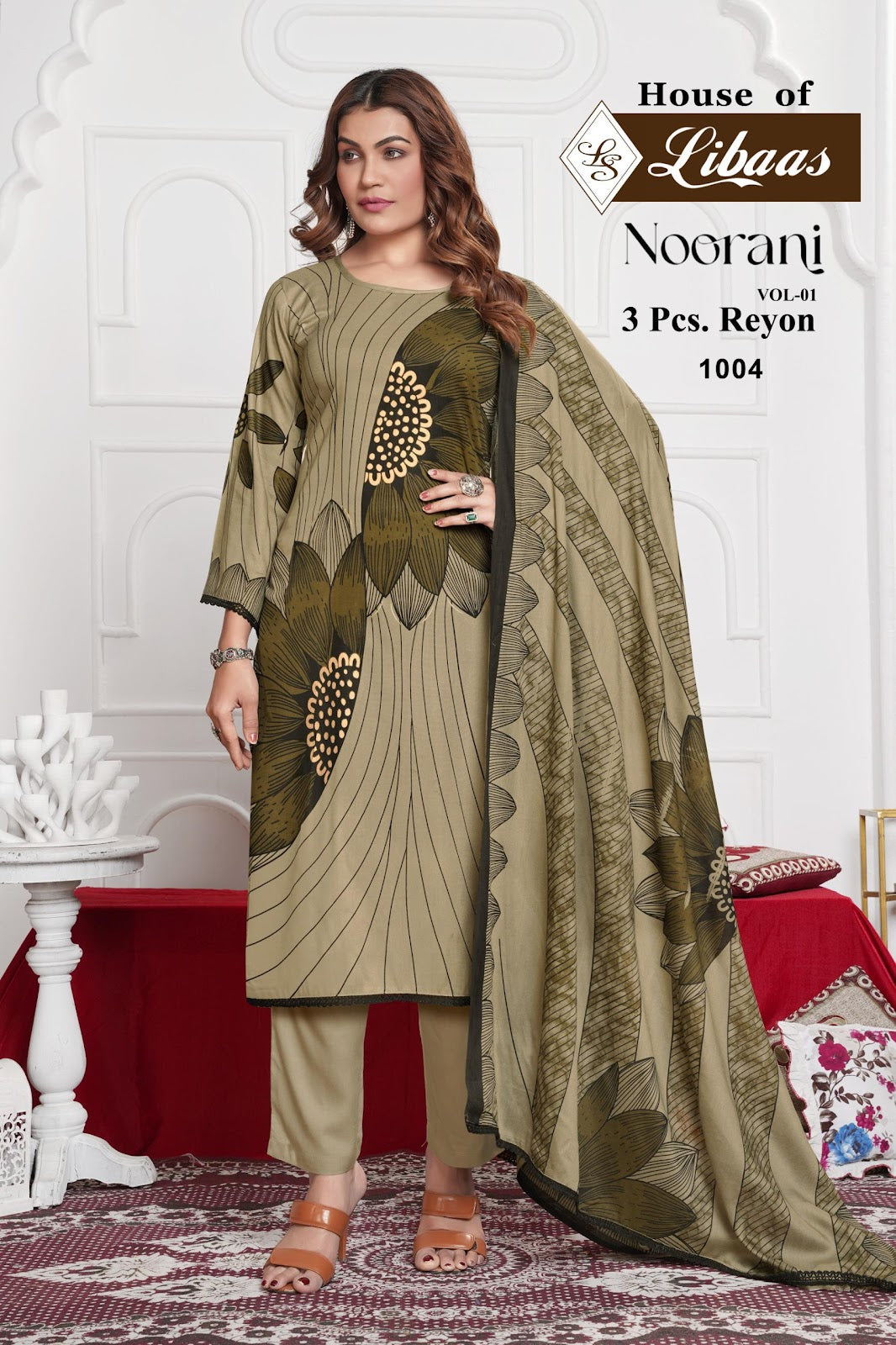 Noorani Vol 1 House Of Libaas Rayon Pant Style Suits Manufacturer India