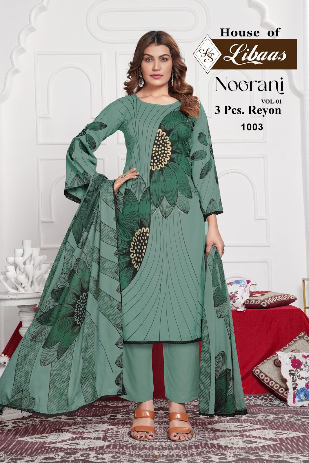 Noorani Vol 1 House Of Libaas Rayon Pant Style Suits Manufacturer India
