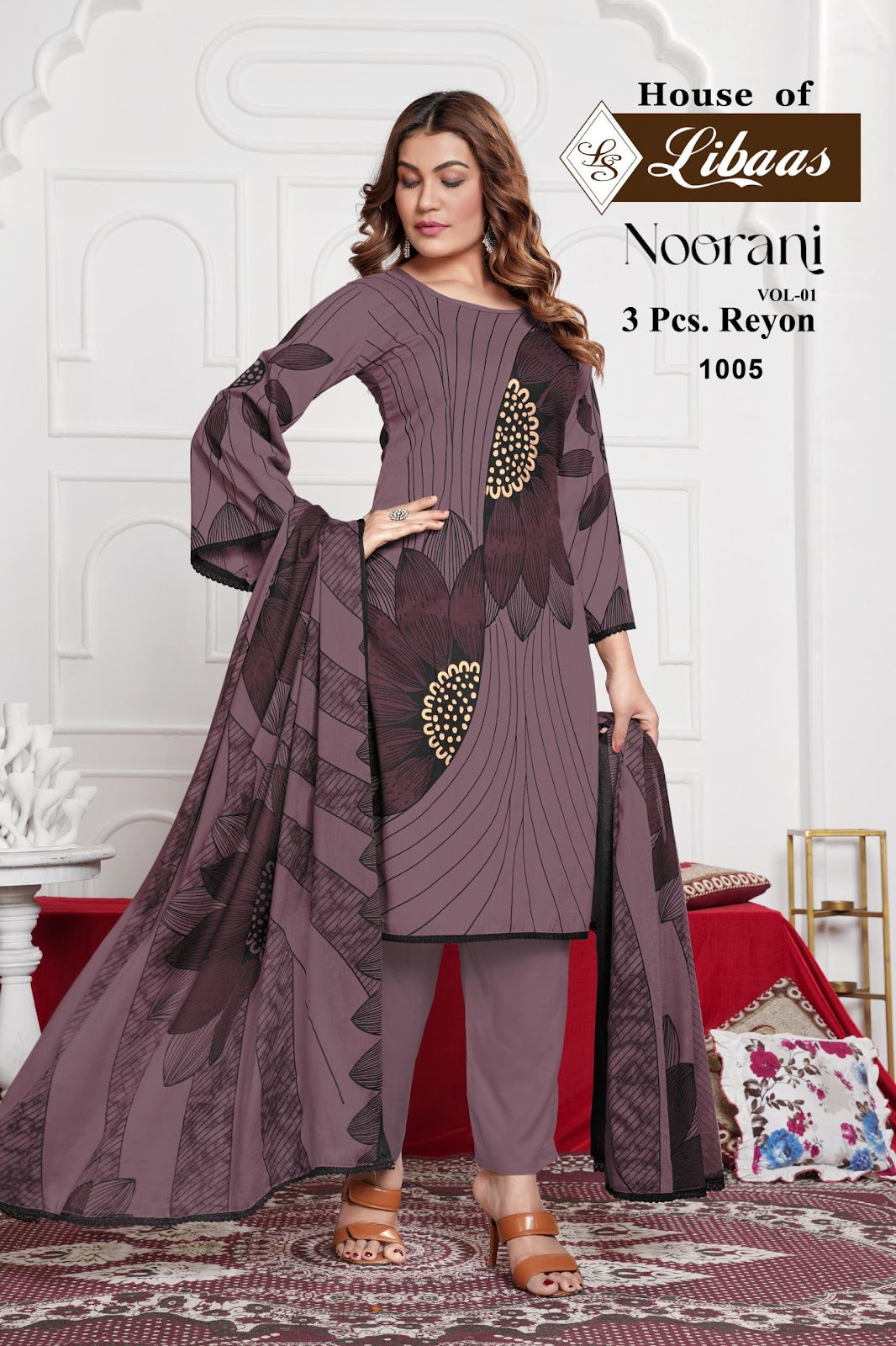 Noorani Vol 1 House Of Libaas Rayon Pant Style Suits Manufacturer India